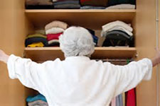 A little help getting dressed can set a senior's day in a happy direction!